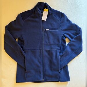 NWT Navy Blue Figs Scrub Fleece